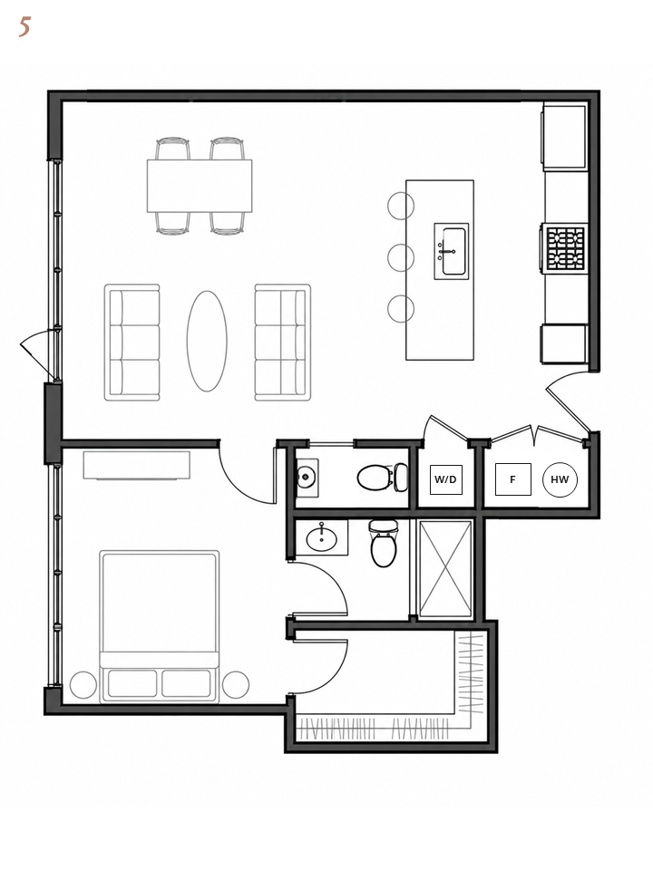 Unit 5 Floor Plan